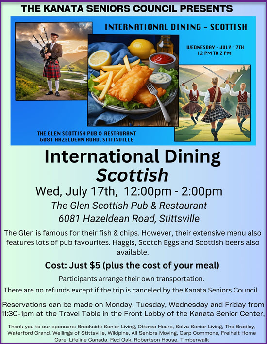 Scottish Dining